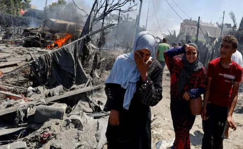 Israel-Hamas War: Israeli strike on Gaza 