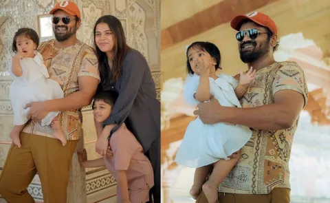 Manchu Manoj Celebrates Daughter Devasena Birthday In Jaipur