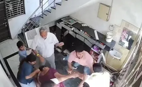 Woman drags mother in law by hair, beats up husband