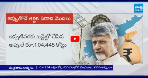 Chandrababu Started The Financial Year With Debts