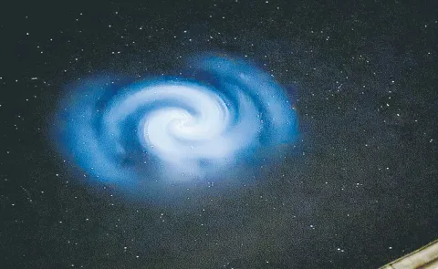 Mysterious Light Spiral Over Europe Traced to SpaceX Rocket