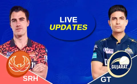 IPL 2025: Gujarat titans vs Sunrisers Hyderabad live updates and highlights
