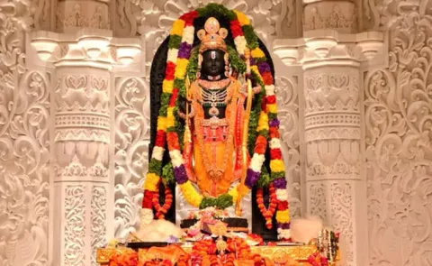 Uttar Pradesh Ayodhya Ram Mandir Janmotsav Celebrate