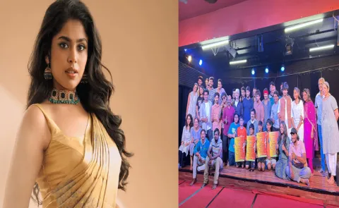 Faria Abdullah as Chief Guest In Childrens international Drama Festival