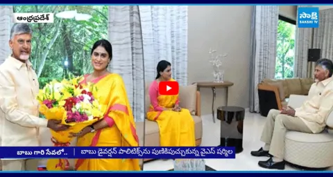 Chandrababu Naidu Diversion Politics With Sharmila
