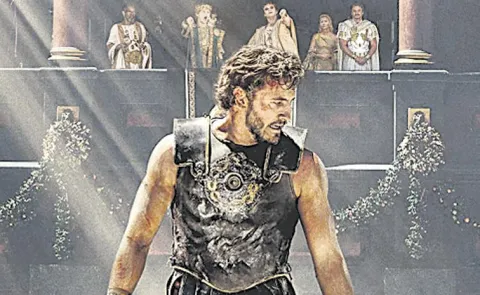 Hollywood film Gladiator 2 ott review in telugu