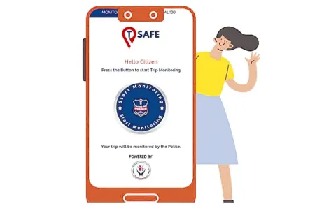 T-Safe app: DG Shikha Goyal