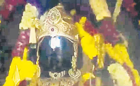 Ram Lalla Divine Surya Tilak In Ayodhya