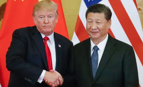 China React On Trump Tariffs 50 Percent Tariff Threats