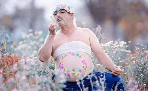 Spanish Father Francisco Perez Photo Shoot Goes Viral