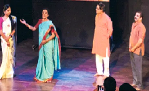 Mom carved statue A beacon of light for society jyothiraj Bheesetti
