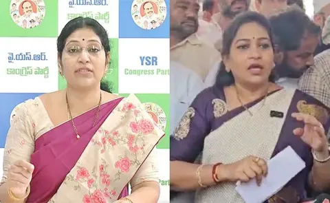 MLC Varudu Kalyani Strong Counter to Home Minister Anitha