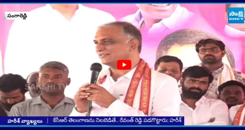 BRS MLA Harish Rao Satires On CM Revanth