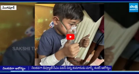 Pawan Kalyan Son Mark Shankar Health Update