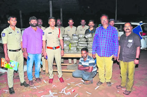 రూ.20 లక్షల విలువైన గంజాయి పట్టివేత 