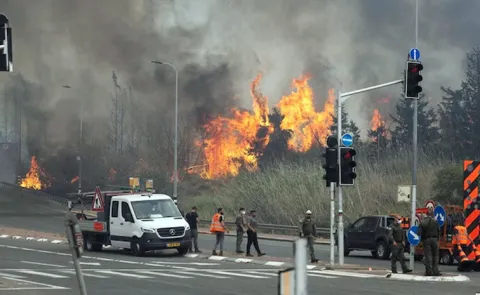 Israel Largest Wildfires Rage Outside Jerusalem2