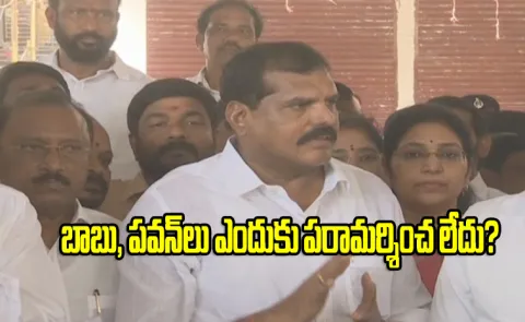  Botsa Satyanarayana Reacts On Simhachalam Incident