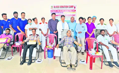‘రక్తదానంతో ఎన్నో ప్రాణాలు నిలుస్తాయి’ 