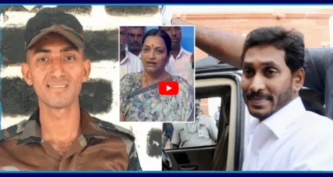  YS Jagan To Visit Soldier Murali Naik Family Members  1