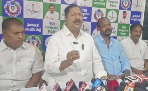YSRCP Leader Karumuri Takes On Chandrababu Sarkar