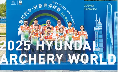 Indian archers win 5 medals at Archery World Cup10