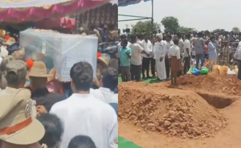 Sri Sathya Sai District: Army Jawan Murali Naik Funeral Updates