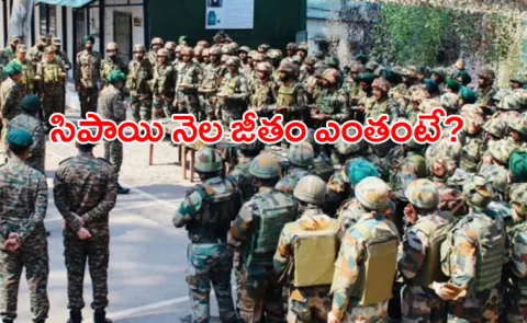 Indian Army Rank wise Salary as per 2024 records5