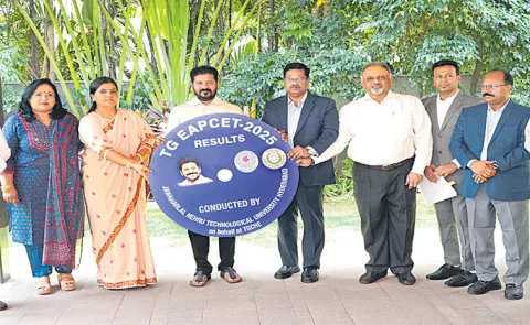 CM Revanth releases EAPSET results
