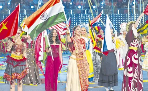 Miss World Competition Opening Ceremony: Traditional Dances Added to Western Beat