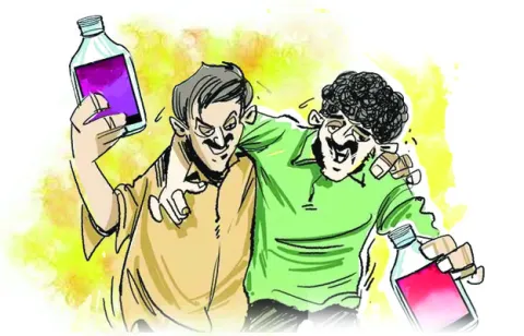 తాగుడులో తగ్గేదేలా.. 