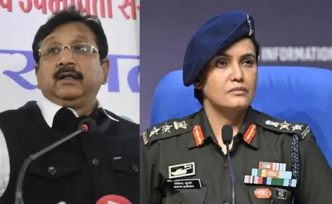 BJP Minister Vijay Shah Comments On Colonel Sofiya Qureshi2