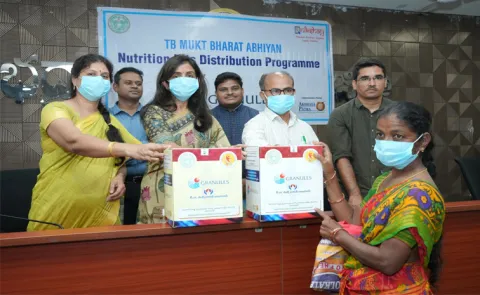 Granules India Limited Nutritional Kits To TB Patients12