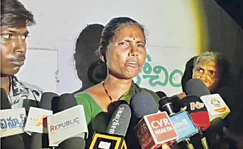 AP police overaction on farmer woman