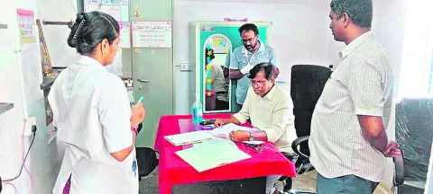 సేవల్లో జిల్లా వైద్య  ఆరోగ్యశాఖకు 21వ ర్యాంకు 
