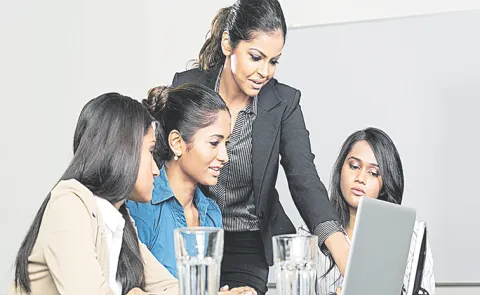 Women hold just 33percent of entry-level roles in private jobs