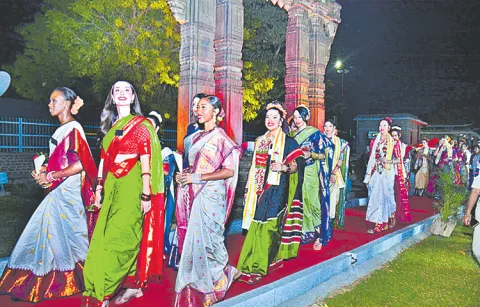 Miss World contestants toured the combined Warangal district