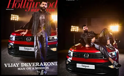 Vijay Deverakonda on the Cover of The Hollywood Reporter India