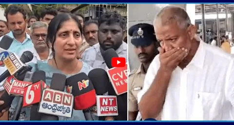 Vallabhaneni Vamsi Wife Pankaja Sri Emotional On Her Husband Health 3
