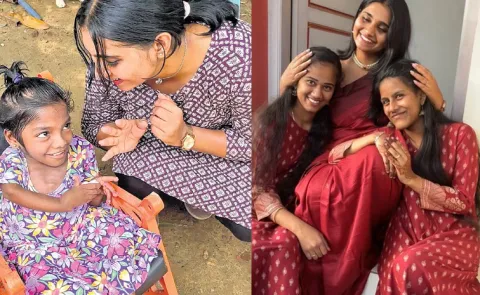 The light of love R Sagaya Angelin Shalini builds a lifeline12