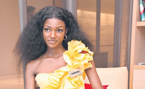 Miss World Zimbabwe Courtney Jongwe Promotes Mental Wellness Project13