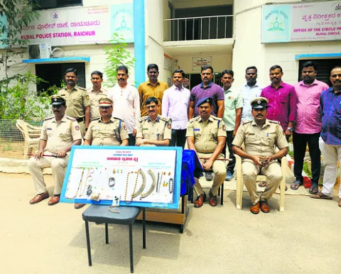 చోరీ సొత్తు స్వాధీనం..  నిందితుడి అరెస్ట్‌  