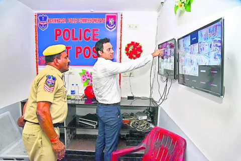 బస్టాండ్‌ ఔట్‌పోస్ట్‌ తనిఖీ