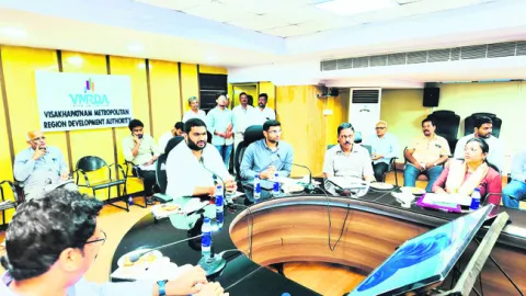 మధురవాడలో 87.8 ఎకరాల అభివృద్ధికి ప్రణాళికలు 