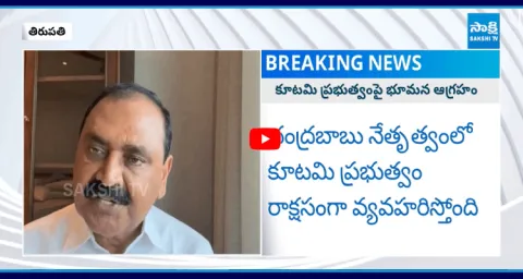 Bhumana Karunakar Reddy Slams Chandrababu Govt 1