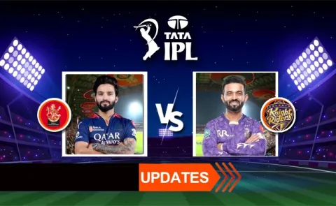 IPL 2025: Royal Challengers Bengaluru vs Kolkata Knight Riders Live Updates3