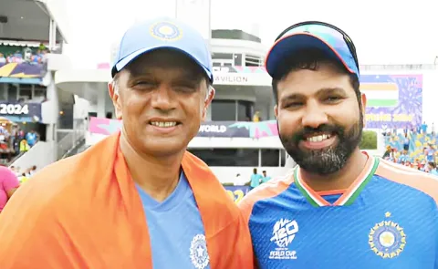 You Hit: Dravid Message On Rohit Sharma Stand At Wankhede1