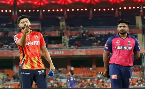 IPL 2025: Punjab Kings Won The Toss And Choose To Bat Against Rajasthan Royals2