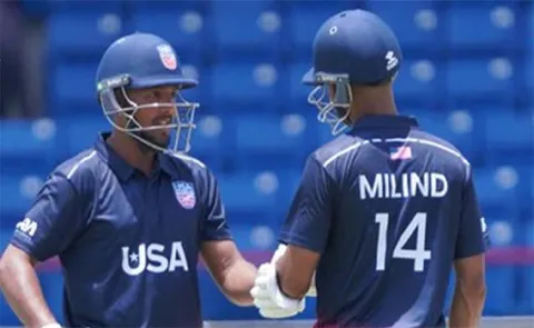 ICC Cricket World Cup League Two 2023 27, USA VS CANADA: Milind Equals Sehwag's Feat5