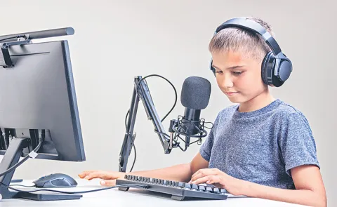 podcast is a digital audio program, its download any time in the internet