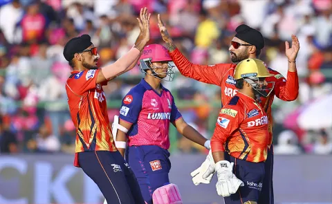 IPL 2025: Punjab Kings beat Rajasthan Royals by 10 runs3